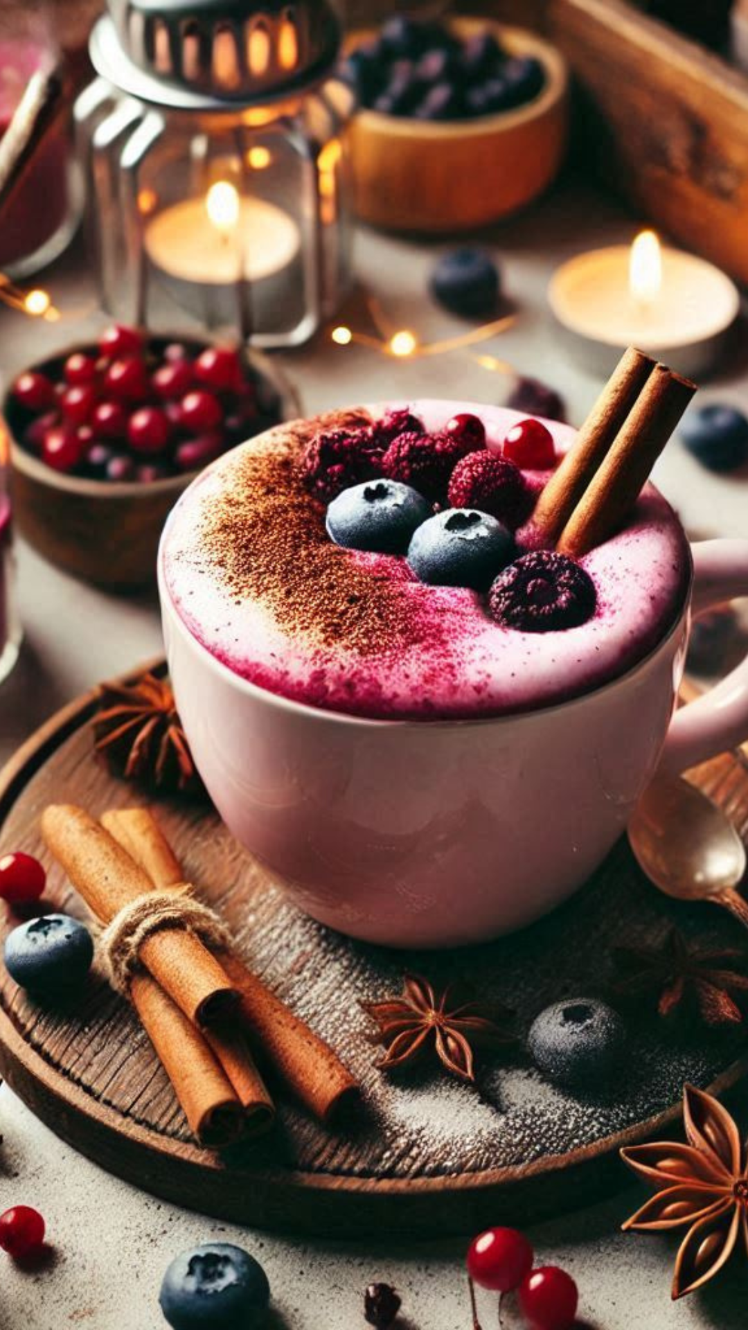 Pink Latte con Antioxidantes Naturales – Belleza, Energía y Piel Radiante
