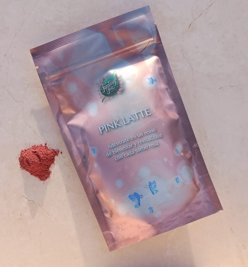 Pink Latte con Antioxidantes Naturales – Belleza, Energía y Piel Radiante