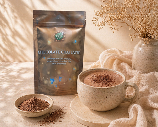 Chocolate Chai Latte Ecológico – Ritual relajante con especias